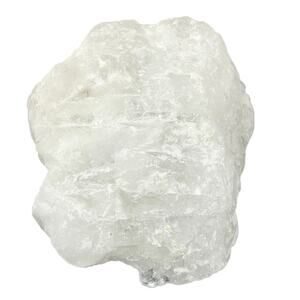 Raw Stone Milky White Quartz Chunk Crystal Mineral Specimen 340 grams